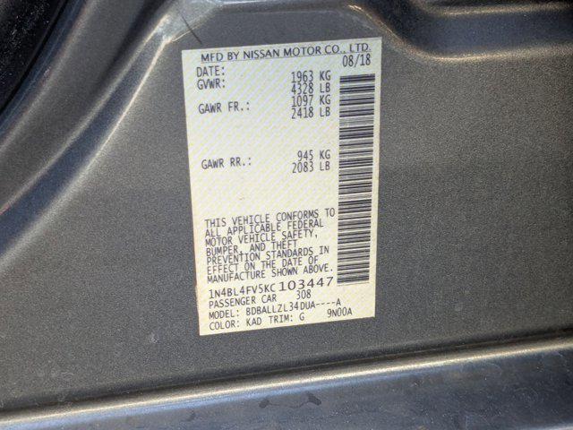 used 2019 Nissan Altima car, priced at $17,393