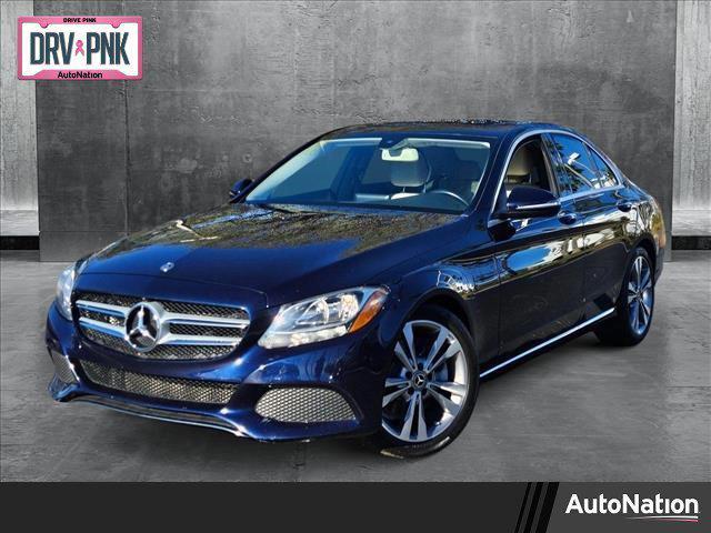 used 2018 Mercedes-Benz C-Class car, priced at $19,917