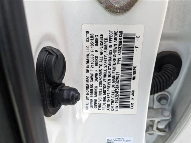 used 2019 Honda Insight car, priced at $15,436