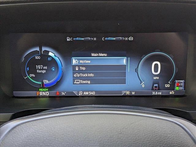 new 2025 Ford F-150 Lightning car, priced at $59,509