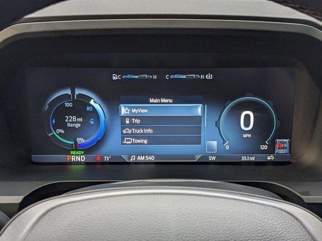 new 2025 Ford F-150 Lightning car, priced at $63,570