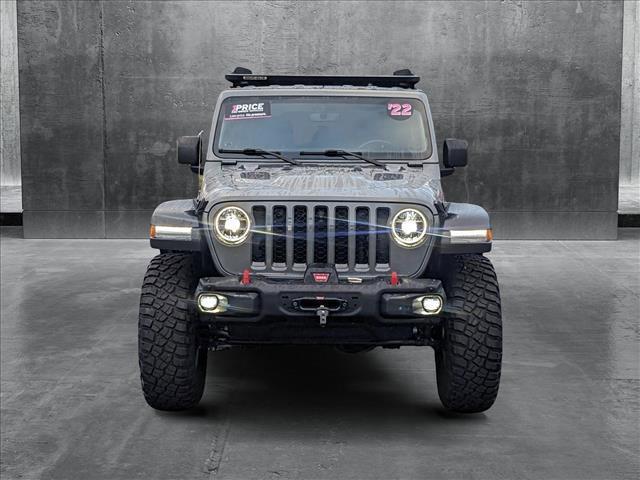 used 2022 Jeep Wrangler Unlimited car, priced at $41,554