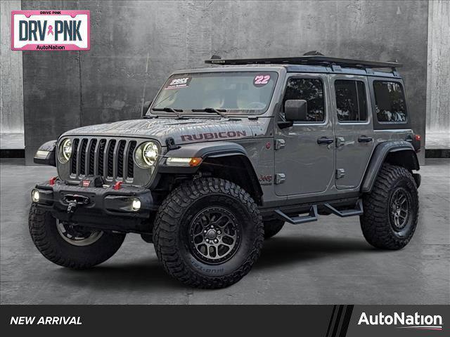 used 2022 Jeep Wrangler Unlimited car, priced at $41,554