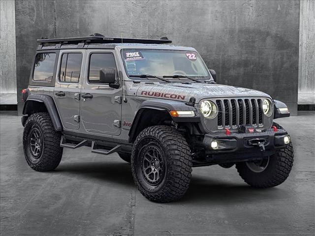 used 2022 Jeep Wrangler Unlimited car, priced at $41,554