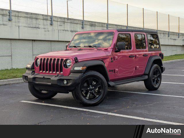 used 2022 Jeep Wrangler Unlimited car, priced at $30,420