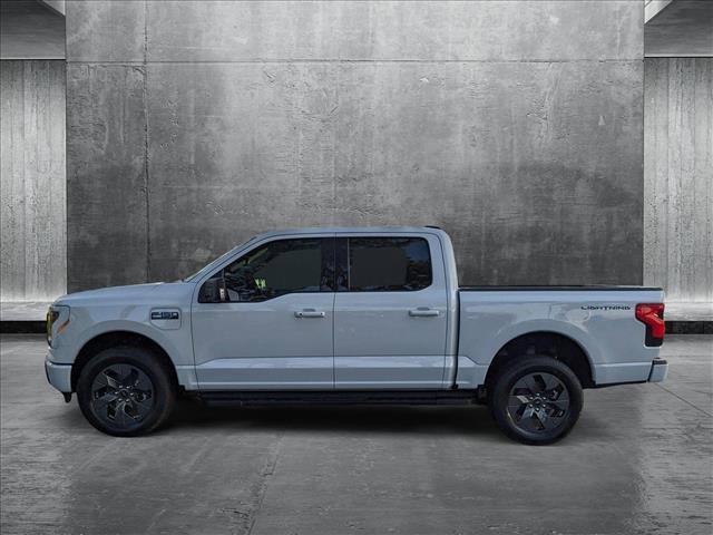 new 2025 Ford F-150 Lightning car, priced at $65,400