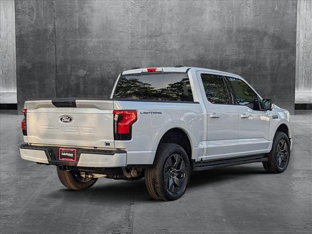 new 2025 Ford F-150 Lightning car, priced at $65,400