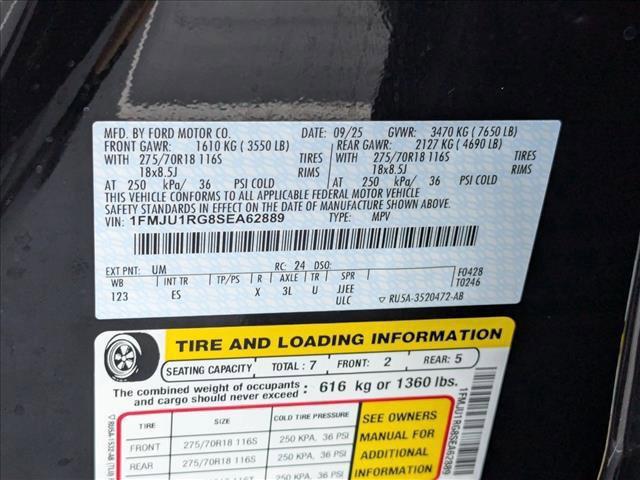 new 2025 Ford Expedition car, priced at $80,782