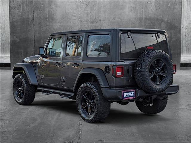 used 2020 Jeep Wrangler Unlimited car, priced at $24,869