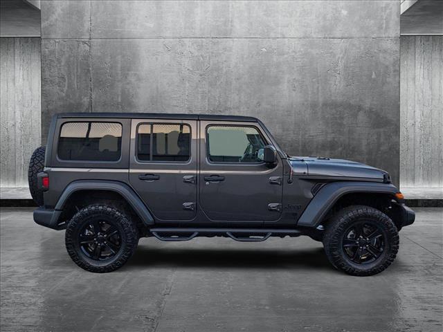 used 2020 Jeep Wrangler Unlimited car, priced at $24,869