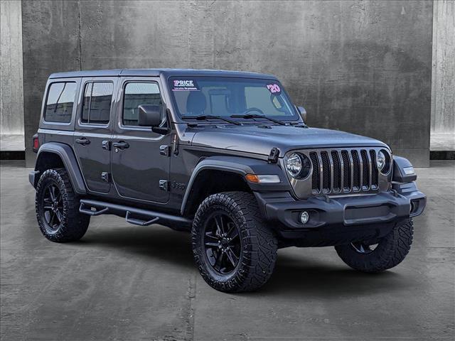 used 2020 Jeep Wrangler Unlimited car, priced at $24,869