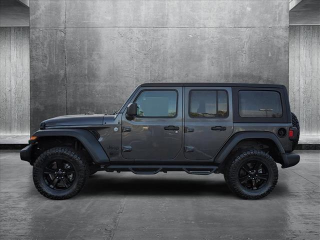 used 2020 Jeep Wrangler Unlimited car, priced at $24,869