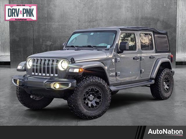 used 2018 Jeep Wrangler Unlimited car, priced at $26,215