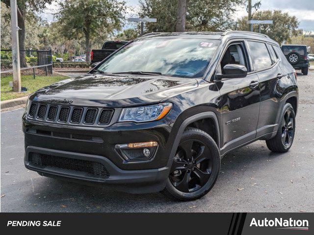 used 2021 Jeep Compass car, priced at $17,753