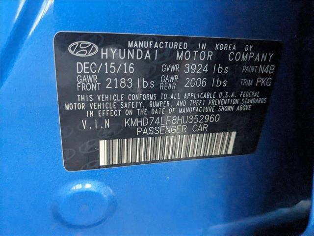 used 2017 Hyundai Elantra car, priced at $8,996