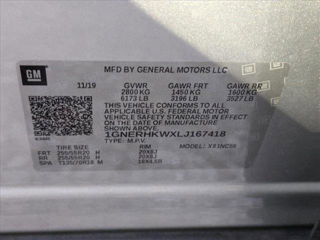 used 2020 Chevrolet Traverse car, priced at $23,795