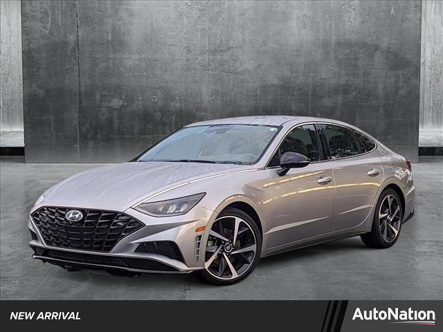 used 2021 Hyundai Sonata car, priced at $18,120