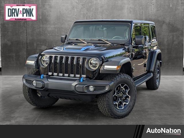 used 2022 Jeep Wrangler Unlimited 4xe car, priced at $43,721