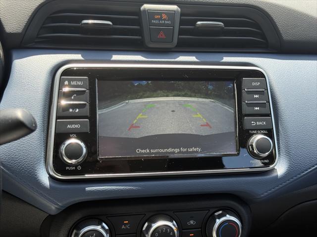 new 2025 Nissan Versa car, priced at $21,497