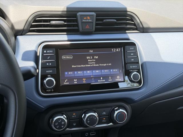 new 2025 Nissan Versa car, priced at $21,497
