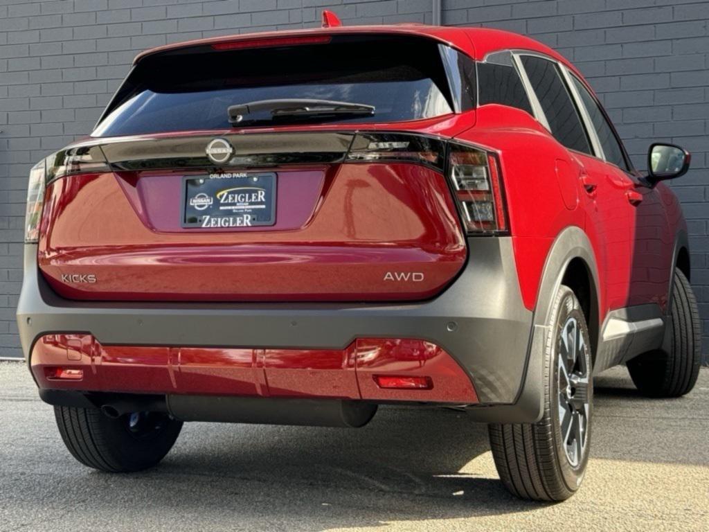 new 2025 Nissan Kicks car, priced at $24,397