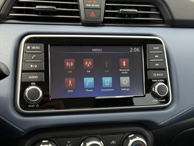 new 2025 Nissan Versa car, priced at $18,497