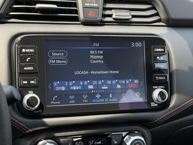 new 2025 Nissan Versa car, priced at $19,297