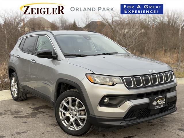 used 2022 Jeep Compass car, priced at $21,587