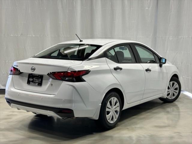 new 2025 Nissan Versa car, priced at $18,497