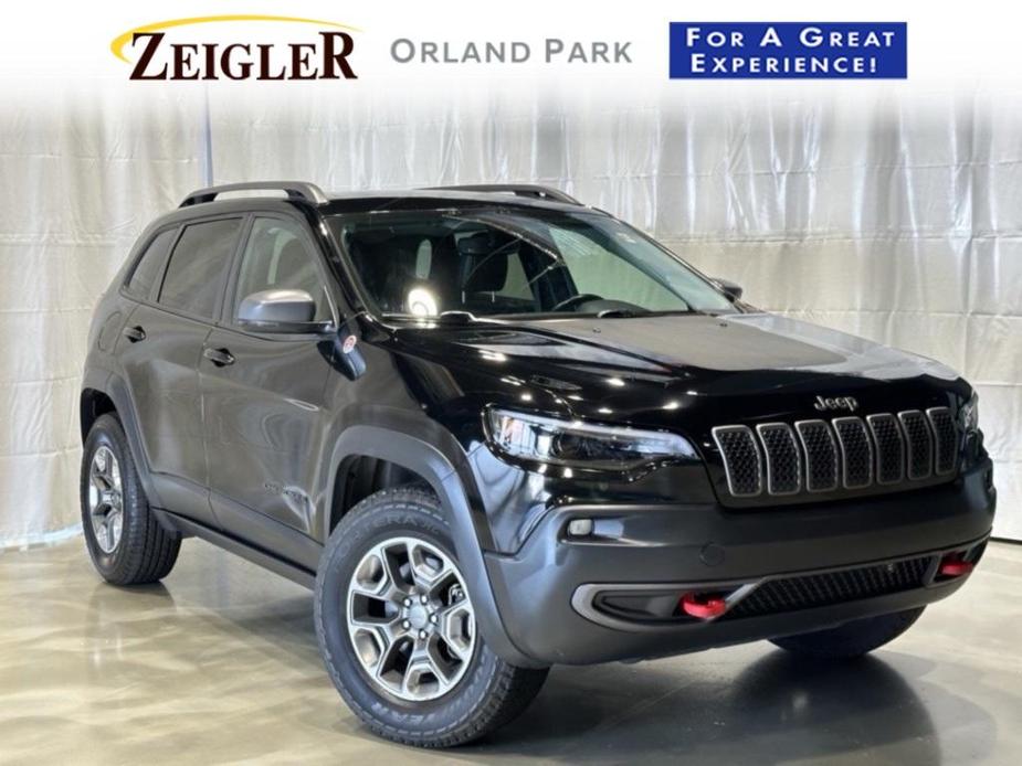 used 2021 Jeep Cherokee car, priced at $25,299