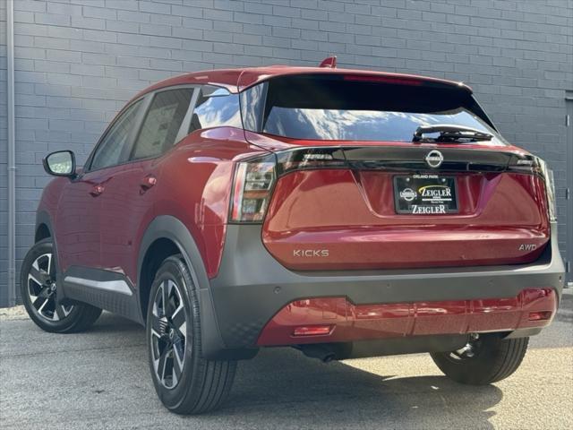 new 2025 Nissan Kicks car, priced at $26,497