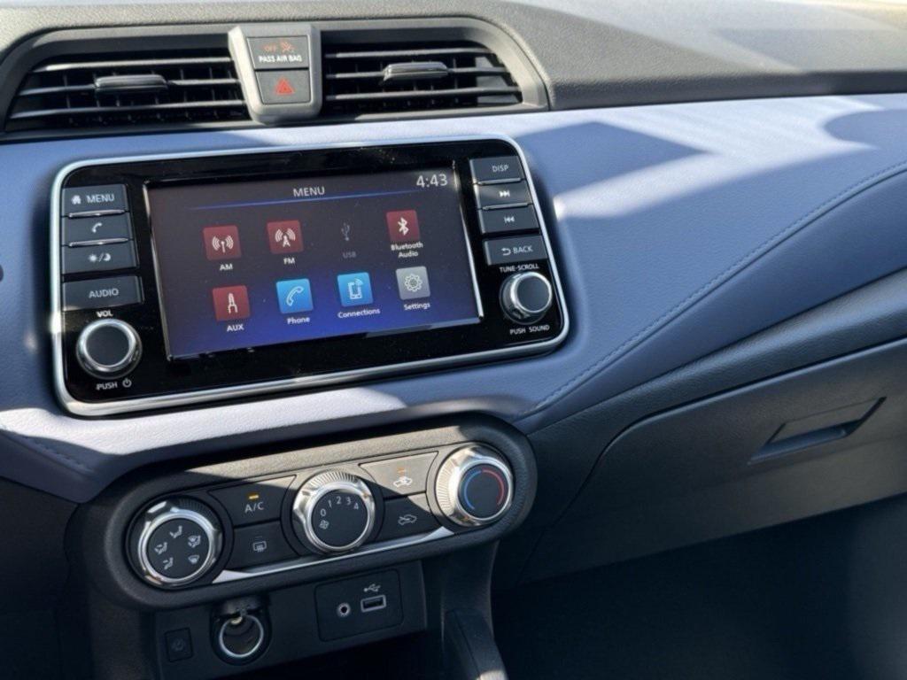 new 2025 Nissan Versa car, priced at $20,597