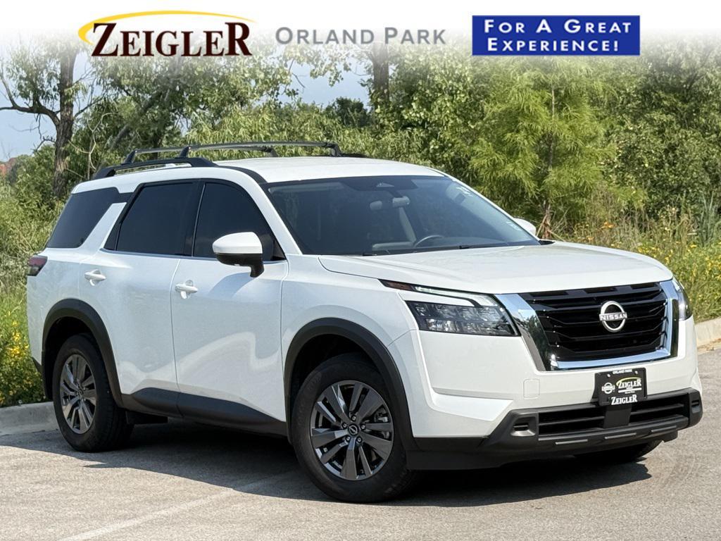 used 2025 Nissan Pathfinder car, priced at $40,715
