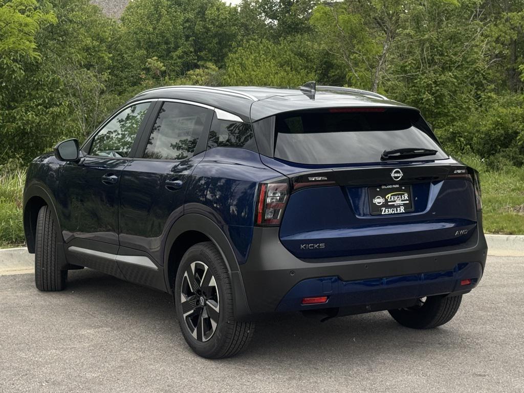 new 2025 Nissan Kicks car, priced at $26,297