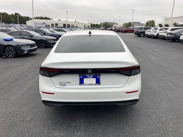 new 2025 Honda Accord car, priced at $30,922