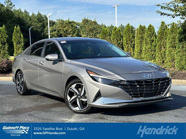 used 2021 Hyundai Elantra HEV car, priced at $21,995