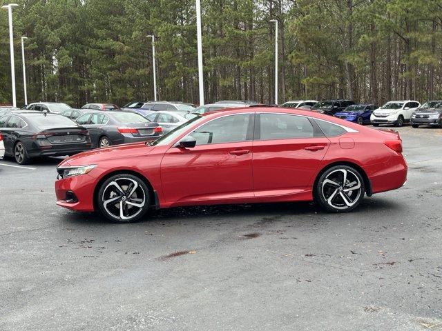 used 2022 Honda Accord car, priced at $25,588