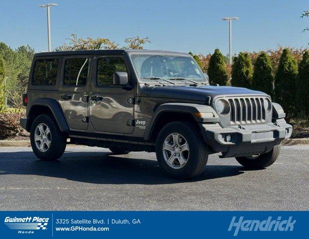 used 2018 Jeep Wrangler Unlimited car, priced at $27,888