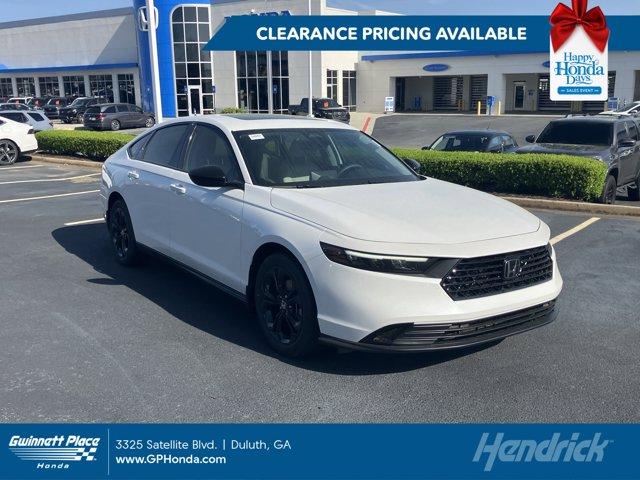 new 2025 Honda Accord car, priced at $30,878