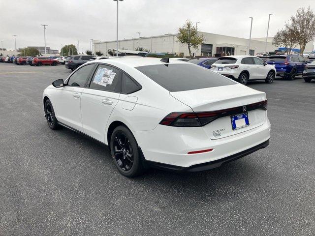 new 2025 Honda Accord car, priced at $32,110