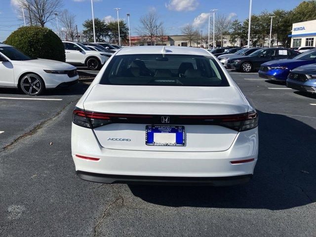 new 2025 Honda Accord car, priced at $28,747