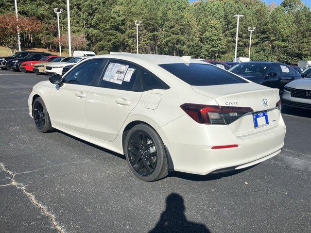 new 2025 Honda Civic Hybrid car, priced at $33,300