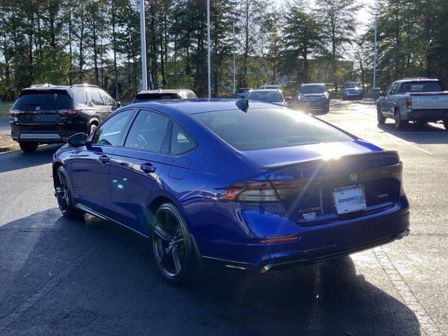 used 2025 Honda Accord Hybrid car, priced at $33,959