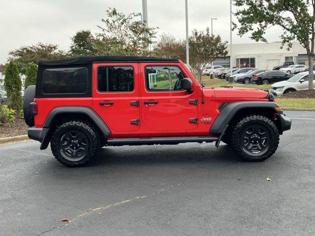 used 2018 Jeep Wrangler Unlimited car, priced at $24,588