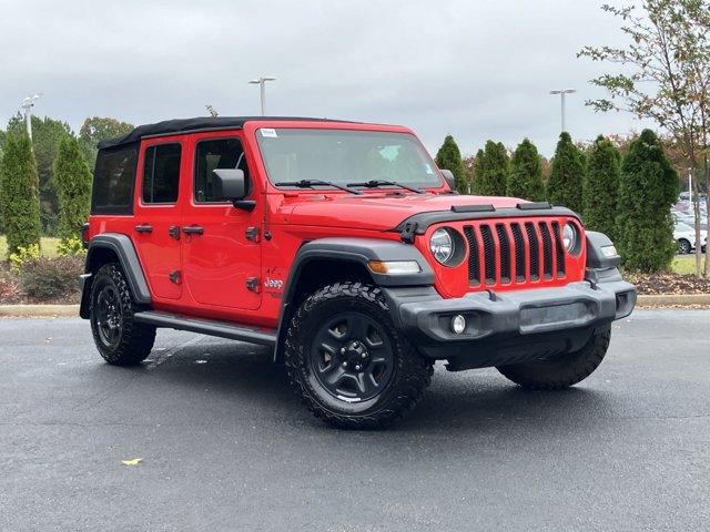 used 2018 Jeep Wrangler Unlimited car, priced at $24,588