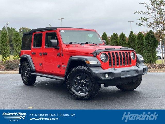 used 2018 Jeep Wrangler Unlimited car, priced at $24,588