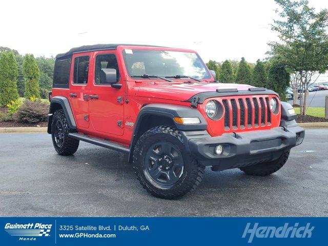 used 2018 Jeep Wrangler Unlimited car, priced at $24,995