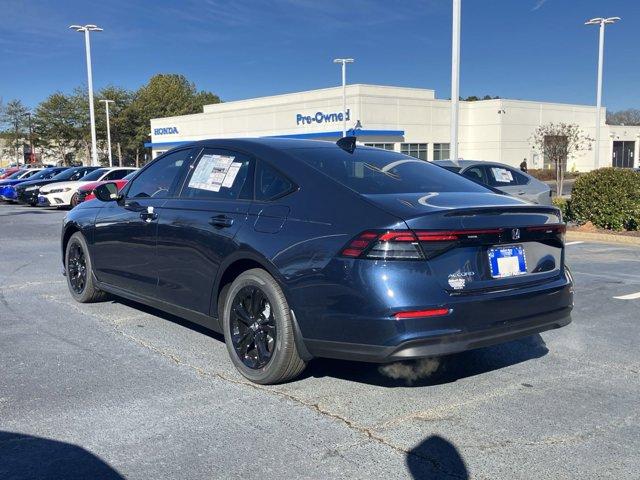 new 2025 Honda Accord car, priced at $31,655