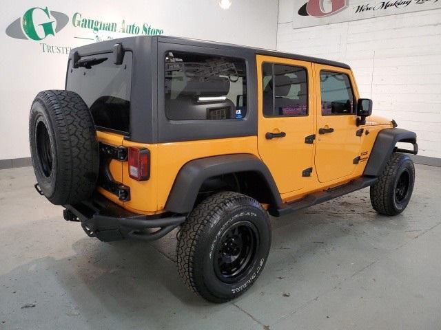 used 2013 Jeep Wrangler Unlimited car, priced at $17,998