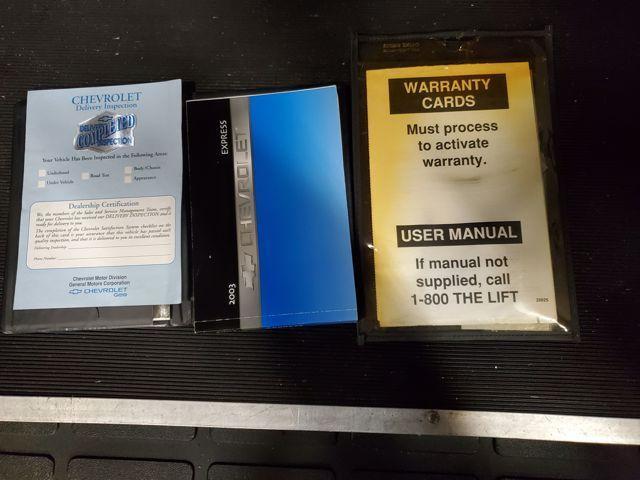 used 2003 Chevrolet Express 1500 car, priced at $11,998